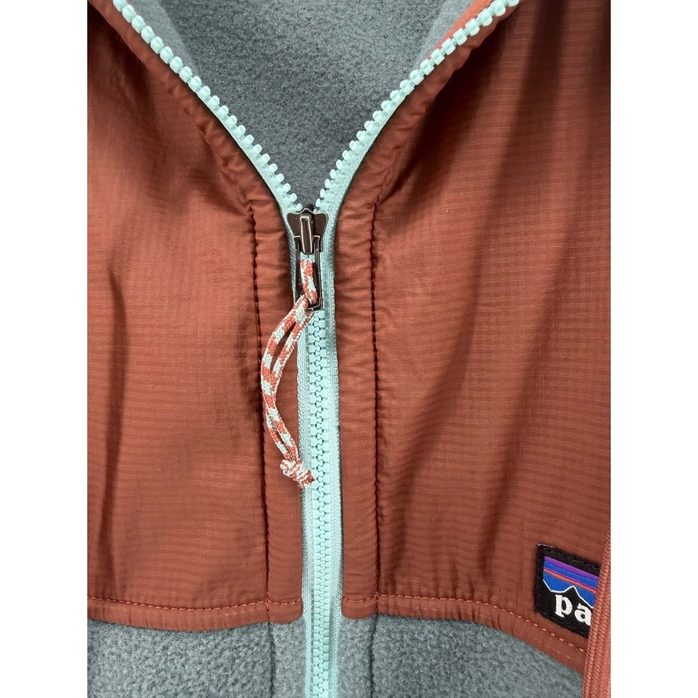 Patagonia Women's Microdini Hoody Sweater Zip Medium Fleece - Picture 3 of 7